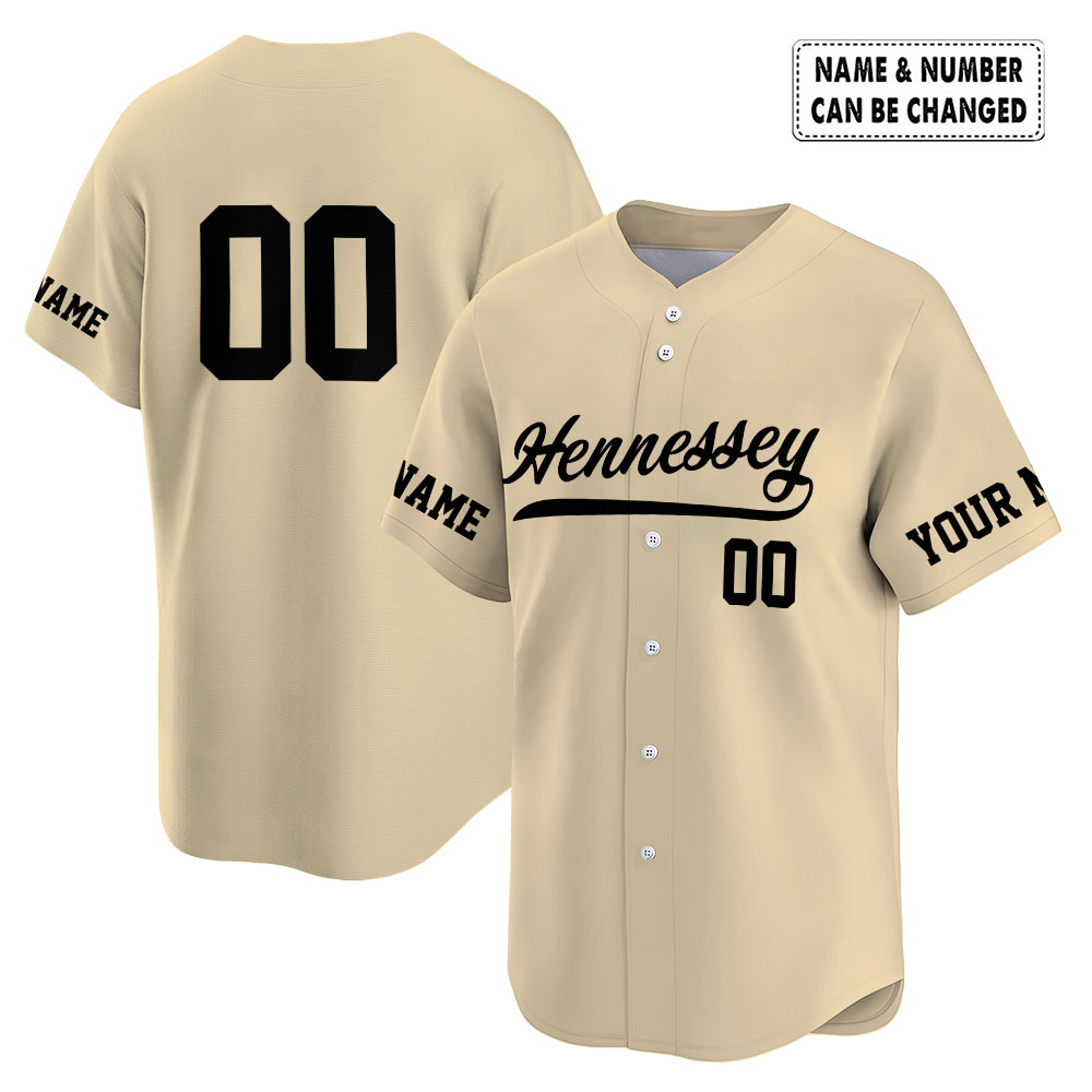 Personalized Hennessey Baseball Jersey