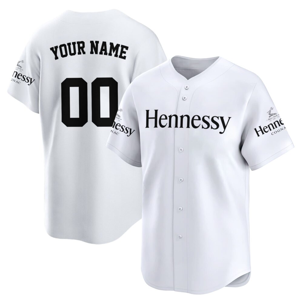 Personalized Hennessy Baseball Jersey Personalized Hennessy Baseball Jersey