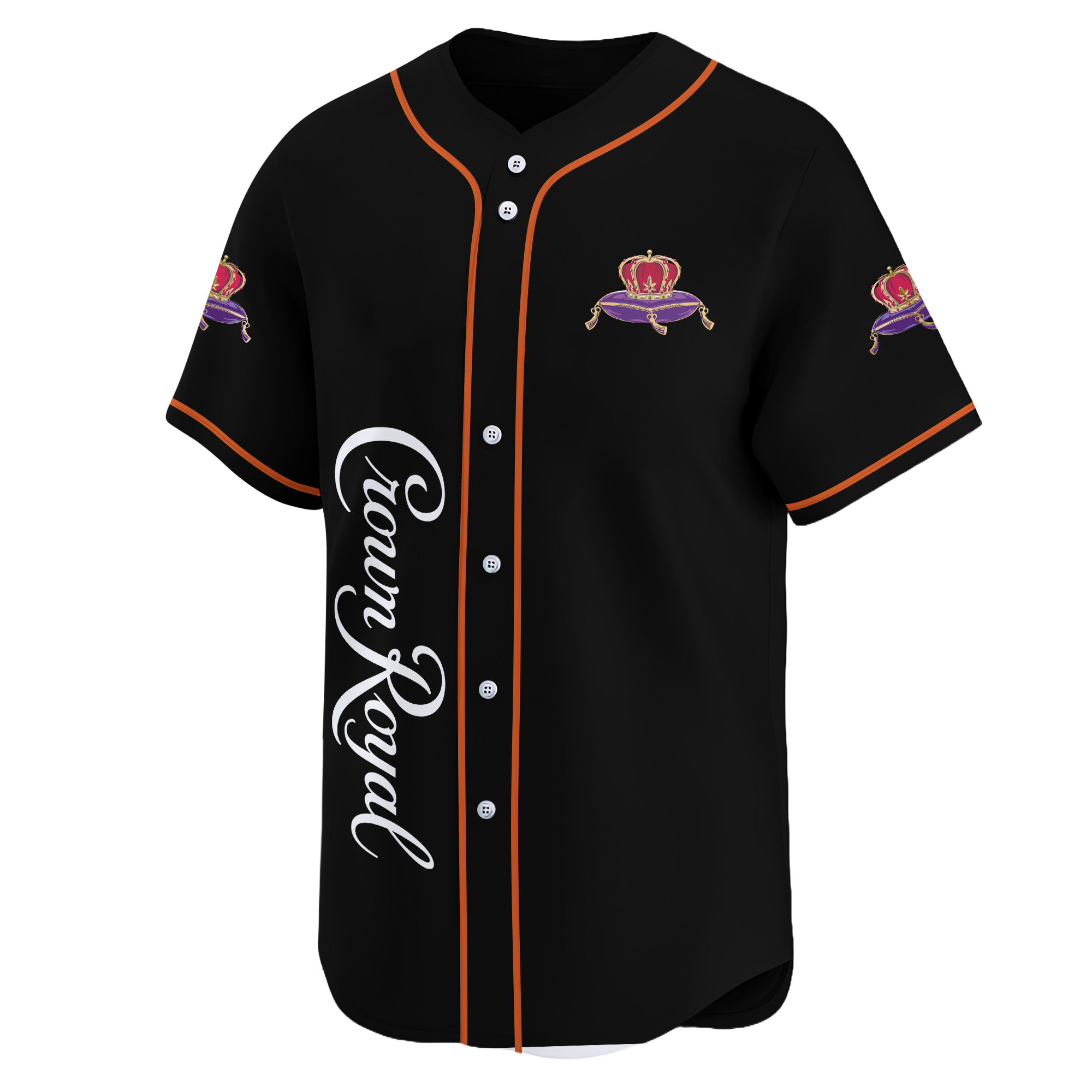 Personalized I Have Obsessive Crown Royal Disorder Baseball Jersey