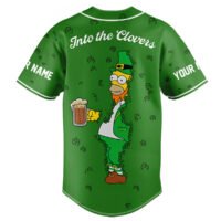 Personalized Into the Clovers- St. Patrick's Day, Baseball Jersey