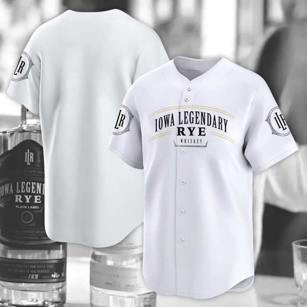 Personalized Iowa Legendary Rye Baseball Jersey Personalized Iowa Legendary Rye Baseball Jersey