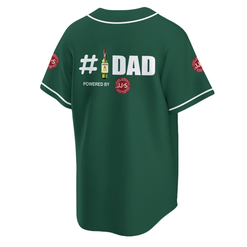 Personalized Jameson Happy Father's Day Baseball Jersey Personalized Jameson Happy Father's Day Baseball Jersey