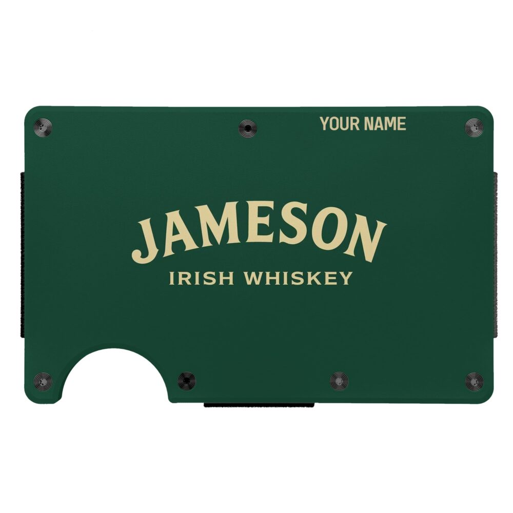 Personalized Jameson Metal Card Holder Personalized Jameson Metal Card Holder
