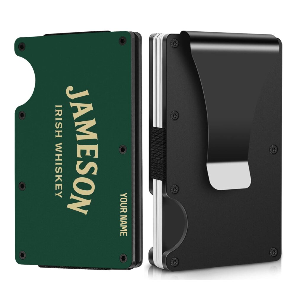 Personalized Jameson Metal Card Holder Personalized Jameson Metal Card Holder