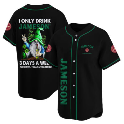 Personalized Jameson Of Gnome Baseball Jersey
