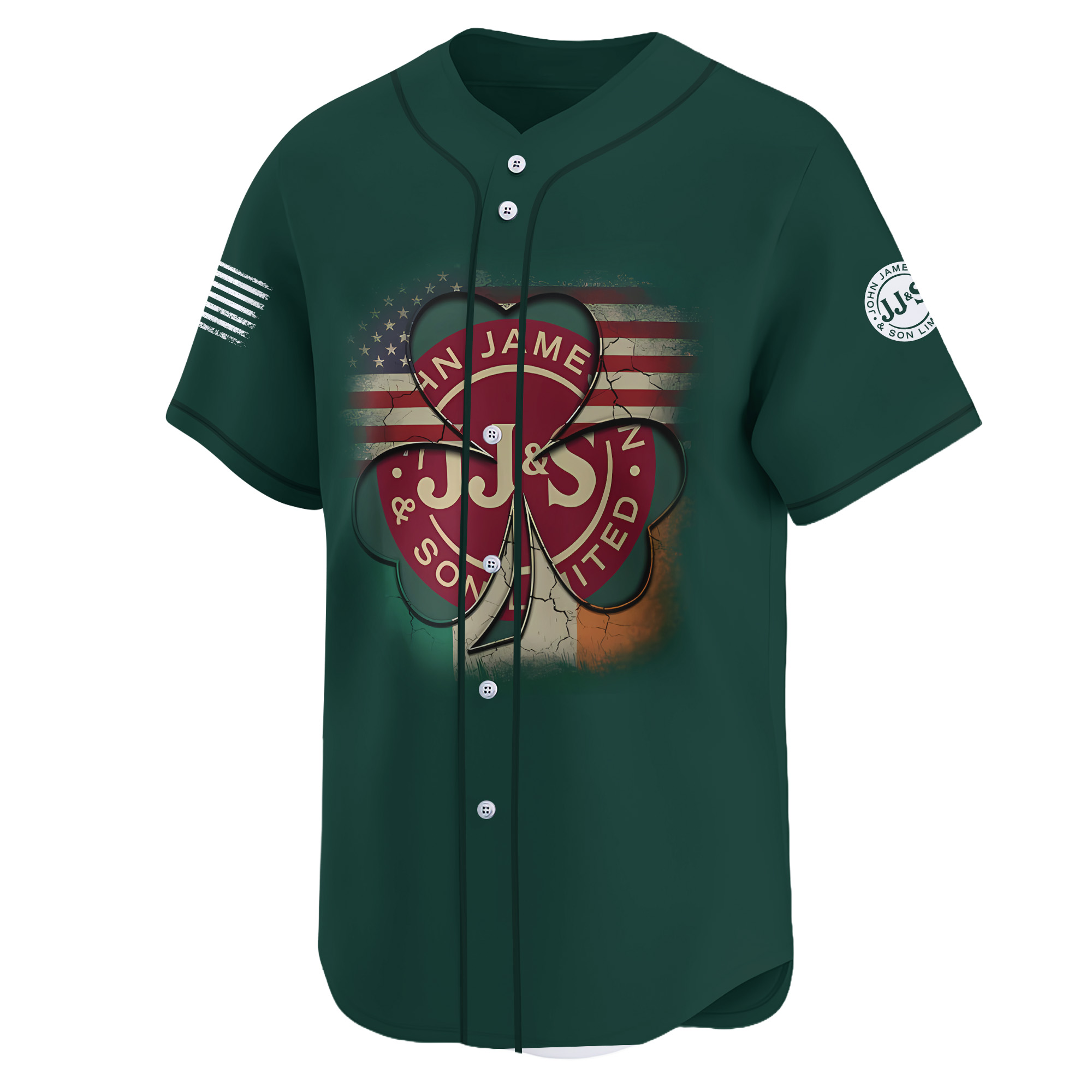 Personalized Jameson St Patrick’s Day Baseball Jersey