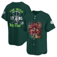 Personalized Jameson St Patrick's Day Baseball Jersey