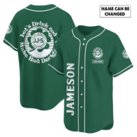 Personalized Jameson St Patrick's Day Baseball Jersey