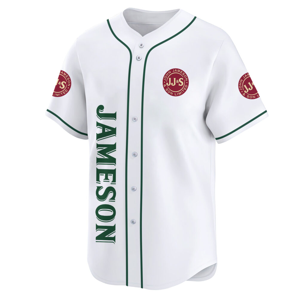 Personalized Jameson White Baseball Jersey Personalized Jameson White Baseball Jersey