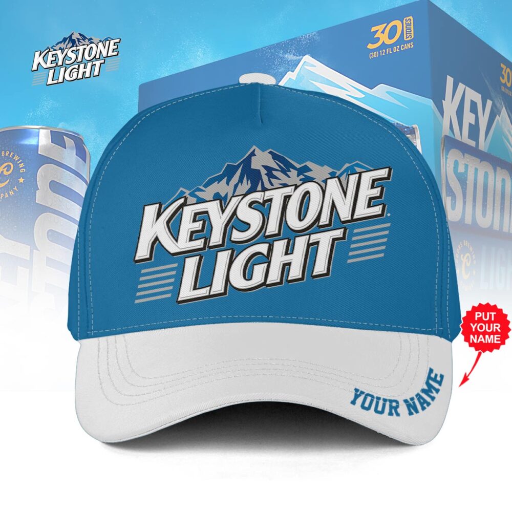 Personalized Keystone Light Classic Cap Personalized Keystone Light Classic Cap