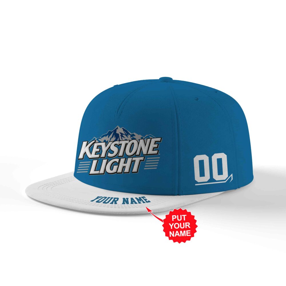 Personalized Keystone Light Snapback Hat