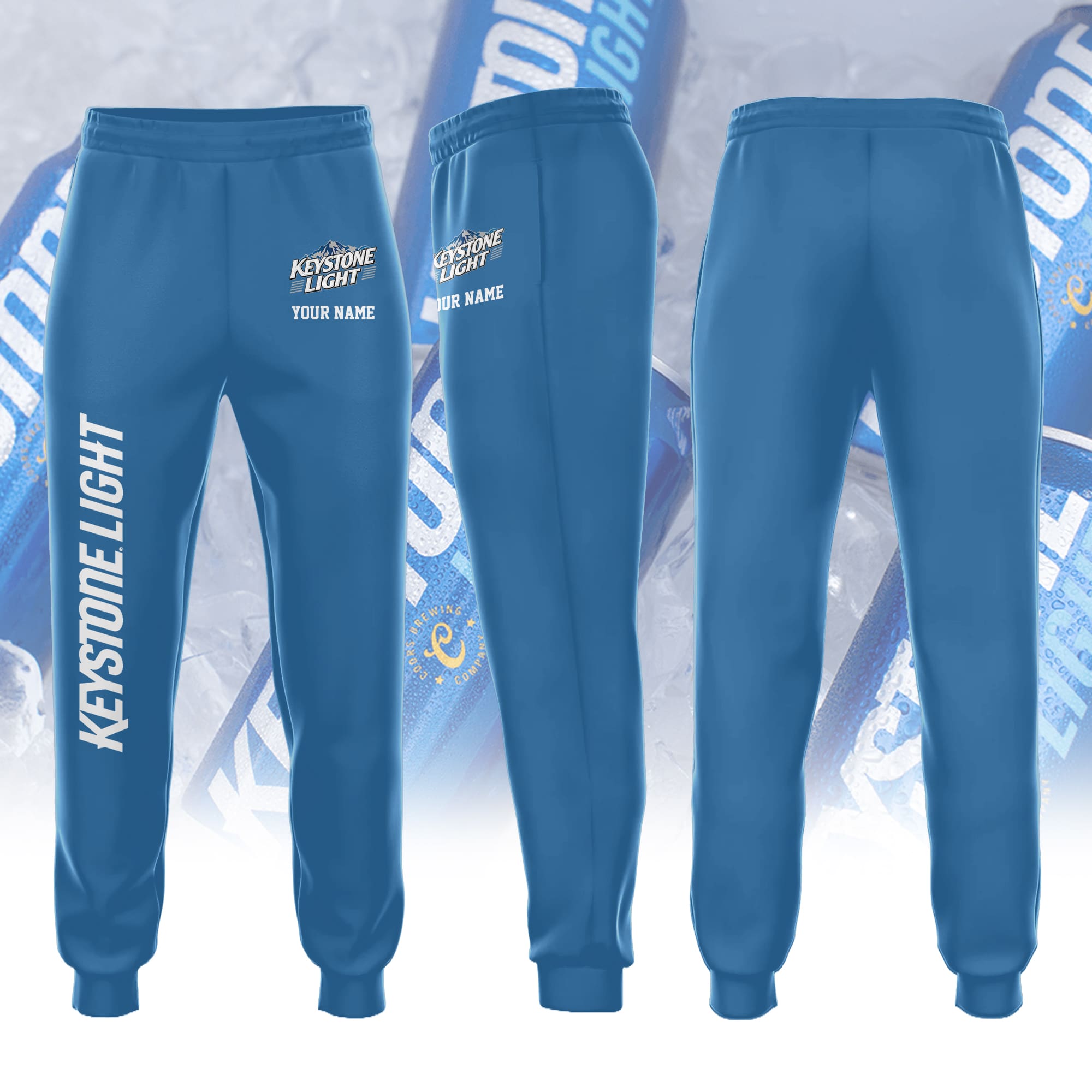 Personalized Keystone Light Sweatpants