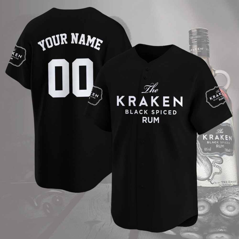 Personalized Kraken Baseball Jersey Personalized Kraken Baseball Jersey