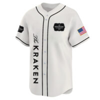 Personalized Kraken Rum USA Flag Baseball Jersey