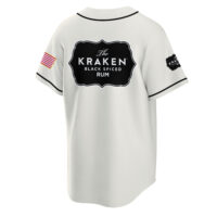 Personalized Kraken Rum USA Flag Baseball Jersey