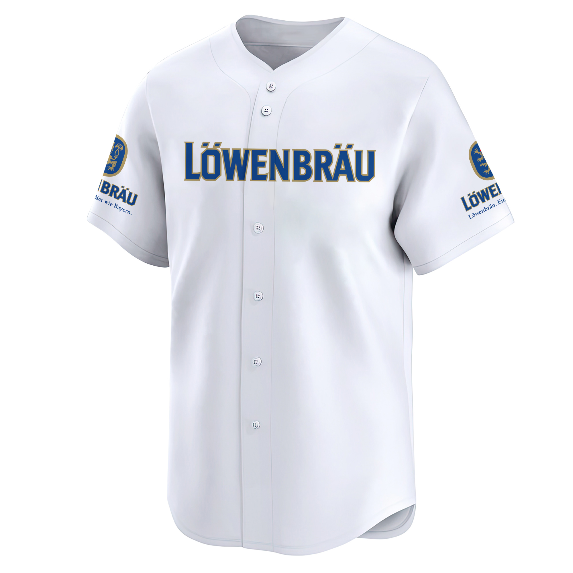 Personalized Lowenbrau Beer Baseball Jersey