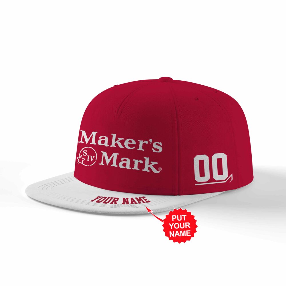 Personalized Maker’s Mark Snapback Hat Personalized Maker’s Mark Snapback Hat