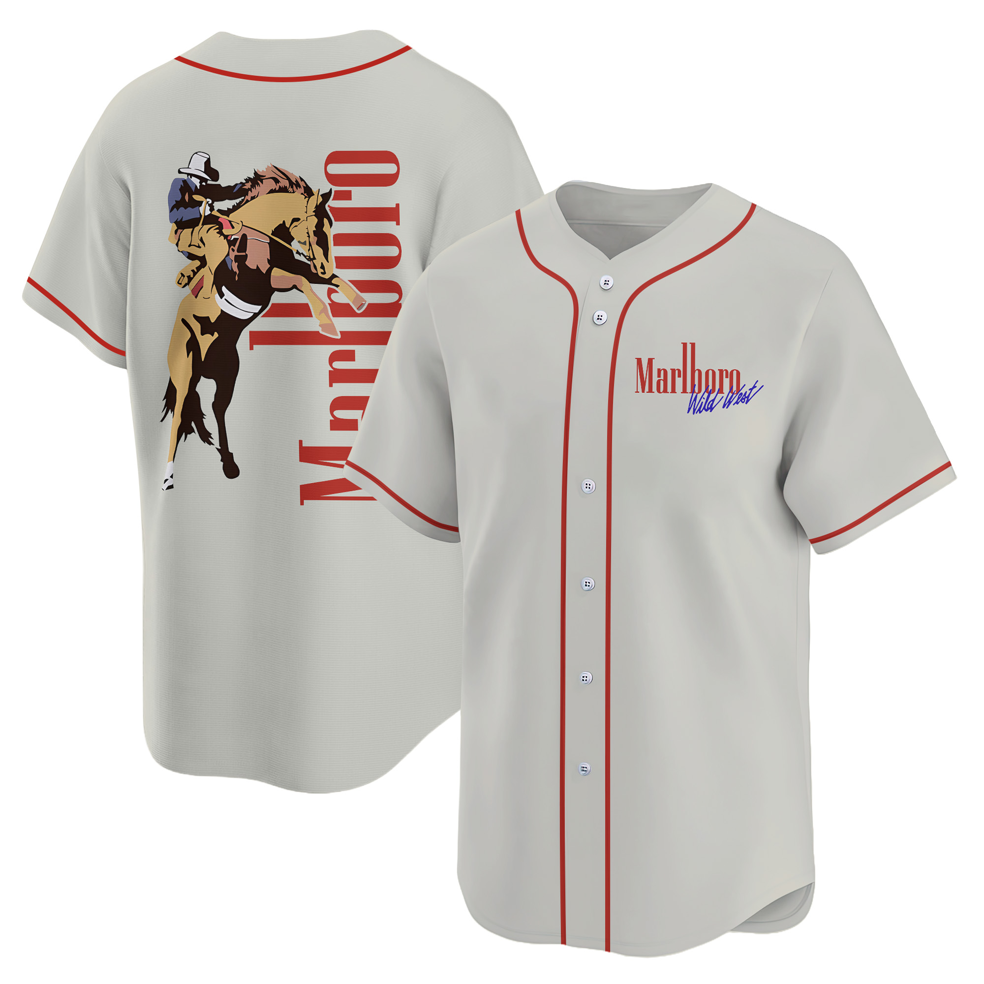 Personalized Marlboro Horsemen Baseball Jersey
