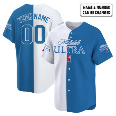 Personalized Michelob Ultra Baseball Jersey