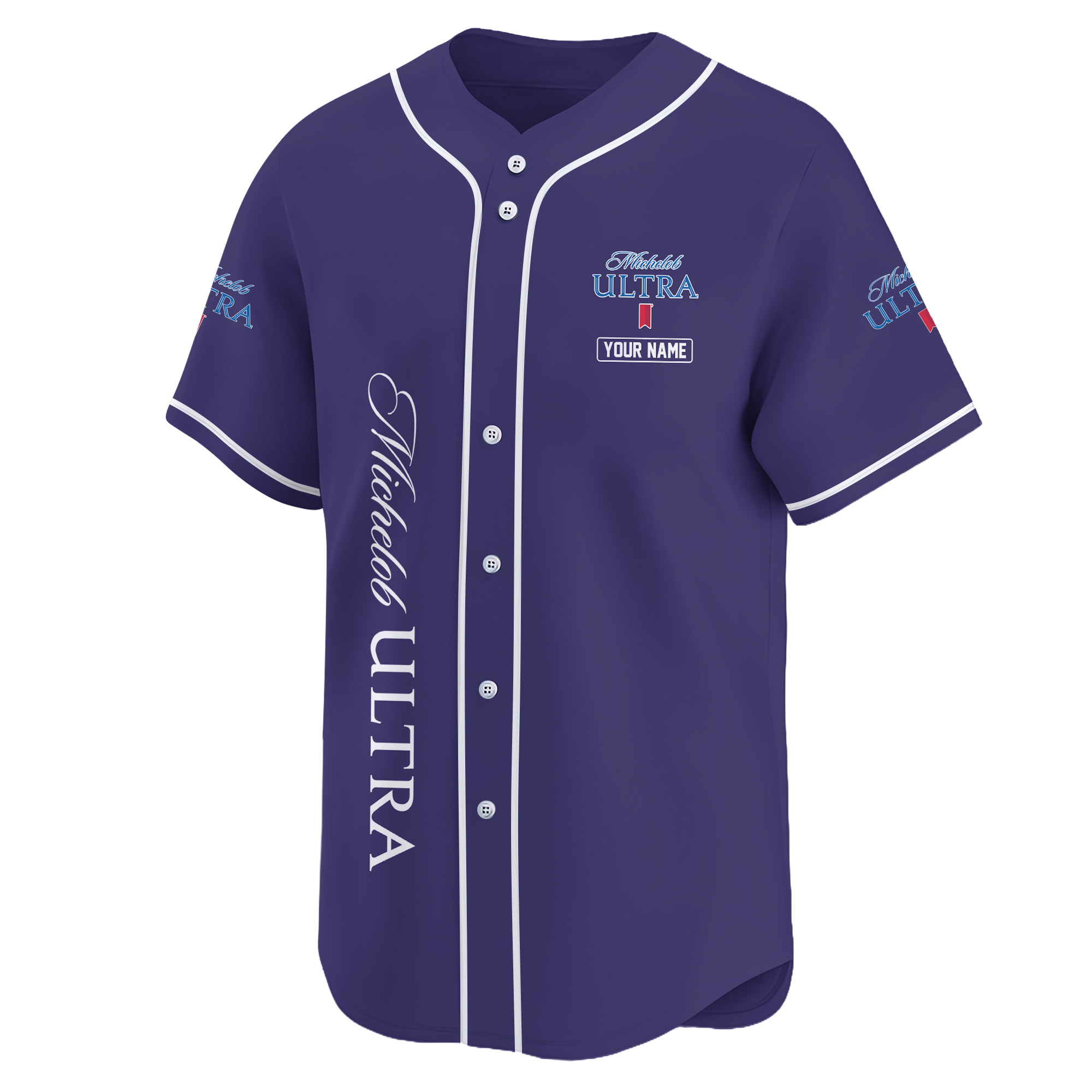 Personalized Michelob Ultra Happy Father’s Day Baseball Jersey