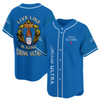 Personalized Michelob Ultra Live Like A King Baseball Jersey
