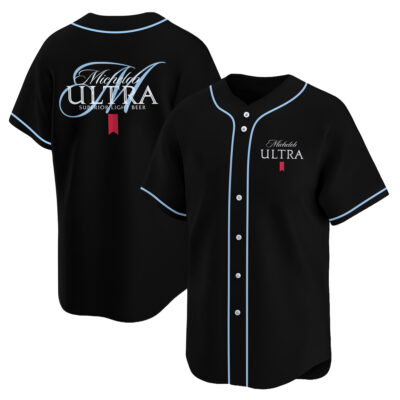 Personalized Michelob Ultra Superior Light Beer Baseball Jersey
