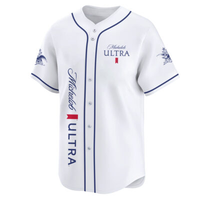 Personalized Michelob Ultra White Baseball Jersey