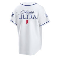 Personalized Michelob Ultra White Baseball Jersey