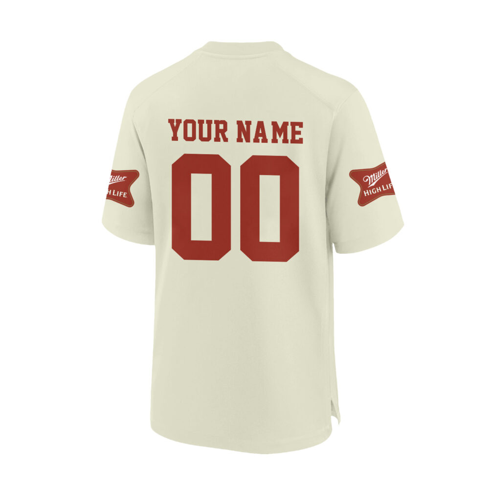 Personalized Miller High Life Football Jersey Personalized Miller High Life Football Jersey