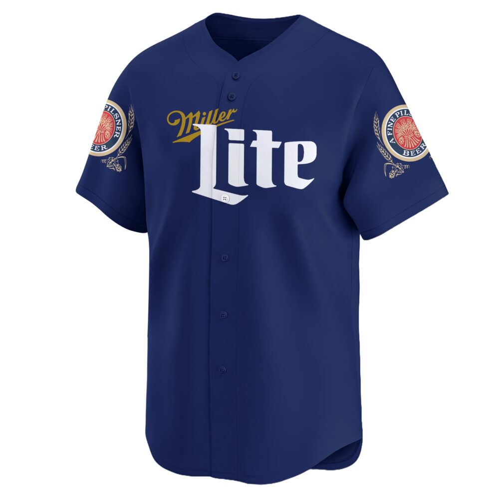 Personalized Miller Lite Baseball Jersey Personalized Miller Lite Baseball Jersey