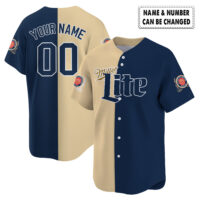 Personalized Miller Lite Baseball Jersey