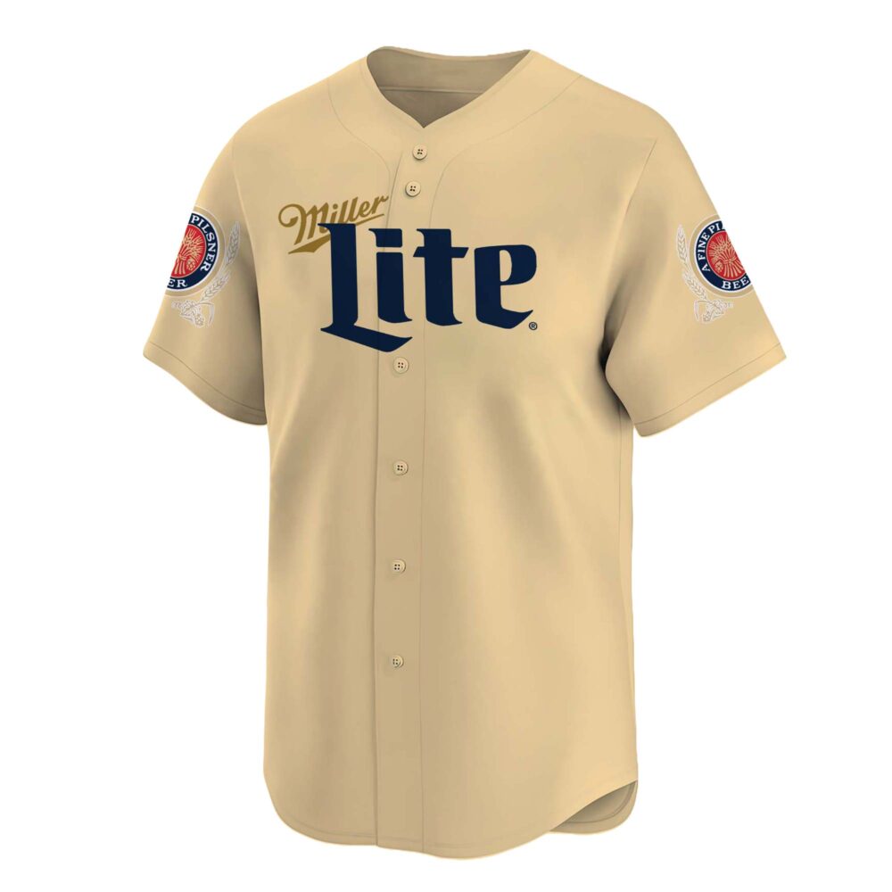 Personalized Miller Lite Baseball Jersey Personalized Miller Lite Baseball Jersey
