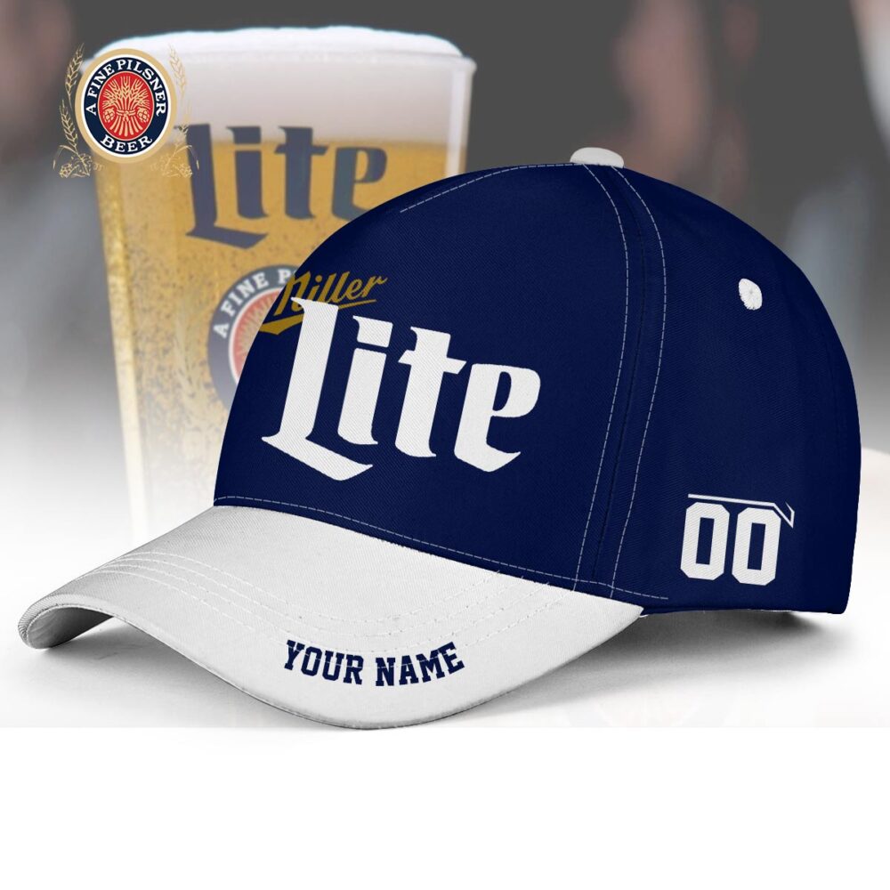 Personalized Miller Lite Classic Cap Personalized Miller Lite Classic Cap