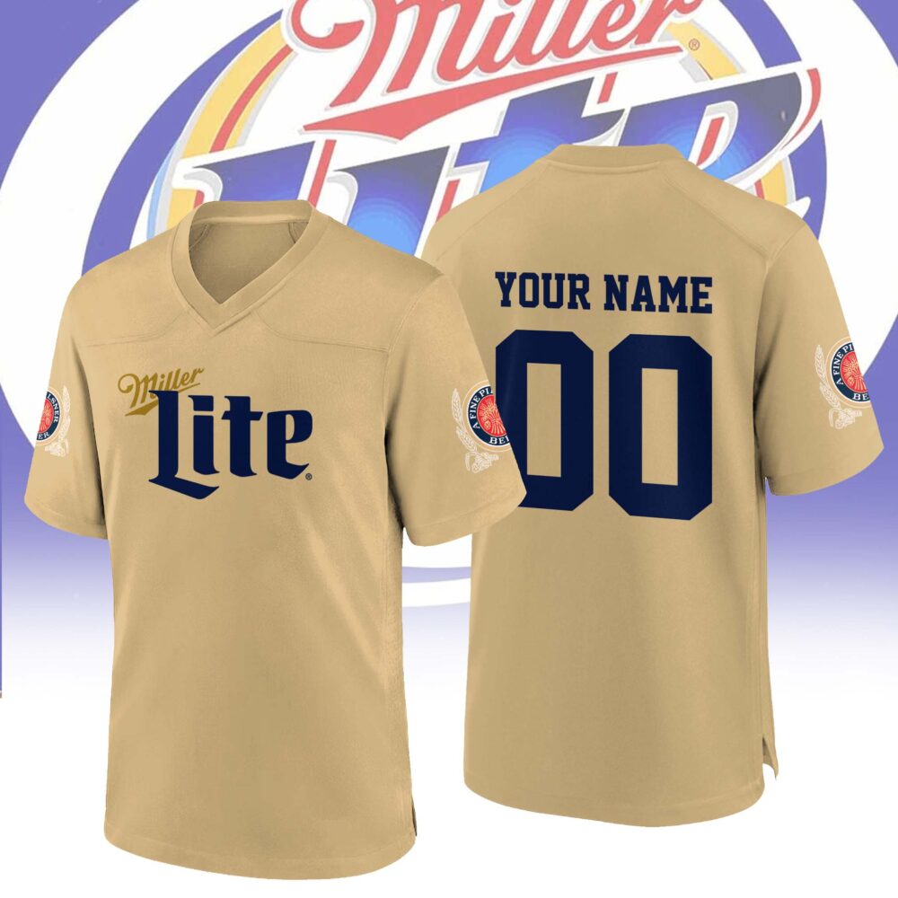 Personalized Miller Lite Football Jersey Personalized Miller Lite Football Jersey