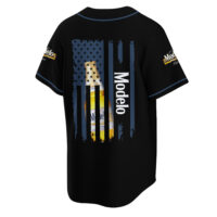 Personalized Modelo American Flag Baseball Jersey