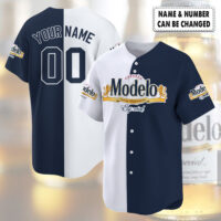 Personalized Modelo Baseball Jersey