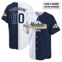 Personalized Modelo Baseball Jersey