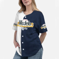 Personalized Modelo Baseball Jersey