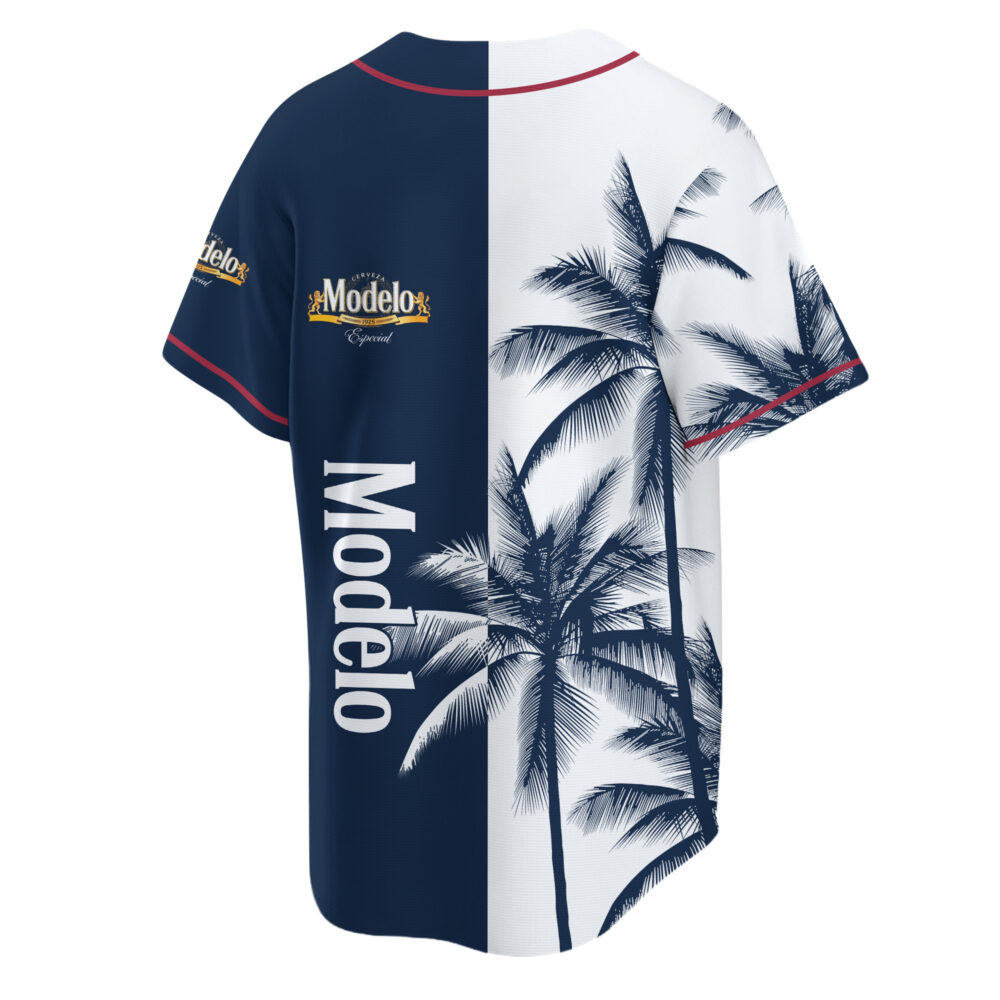 Personalized Modelo Tropical Coconut Tree Baseball Jersey Personalized Modelo Tropical Coconut Tree Baseball Jersey