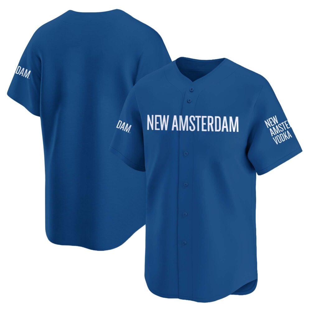 Personalized New Amsterdam Baseball Jersey Personalized New Amsterdam Baseball Jersey