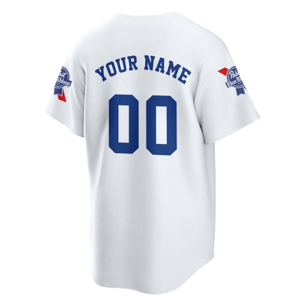 Personalized Pabst Blue Ribbon Baseball Jersey Personalized Pabst Blue Ribbon Baseball Jersey