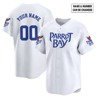 Personalized Parrot Bay Baseball Jersey