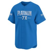 Personalized Platinum 7X Baseball Jersey