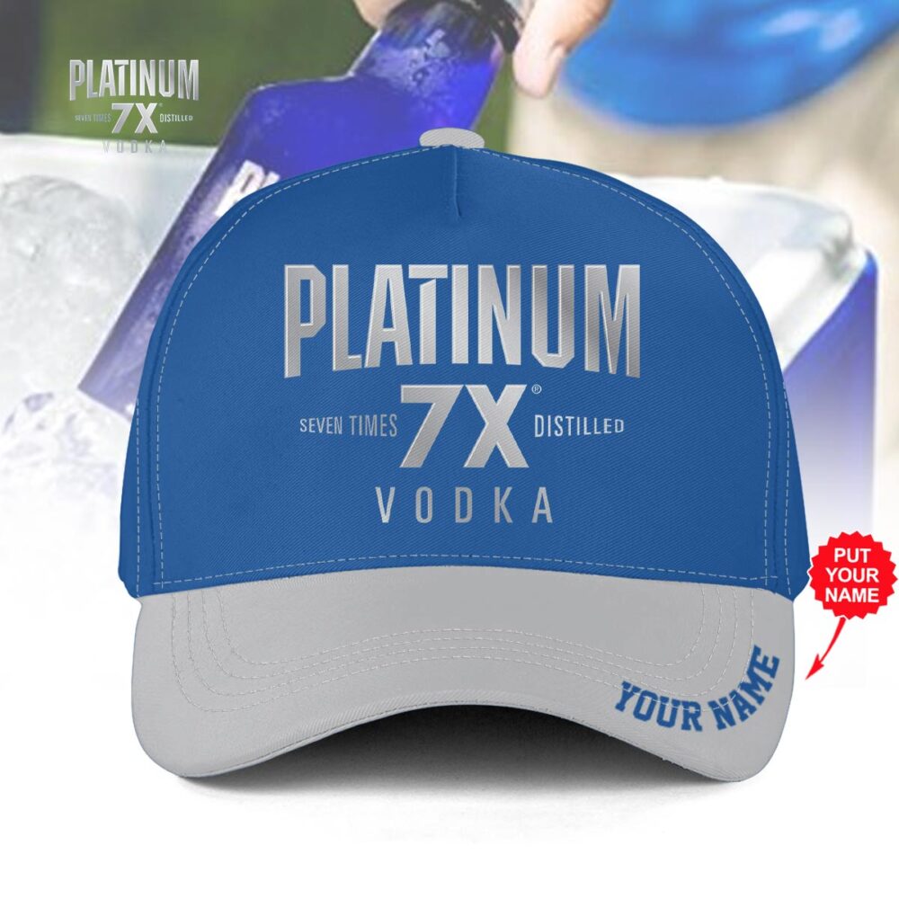 Personalized Platinum 7X Classic Cap Personalized Platinum 7X Classic Cap