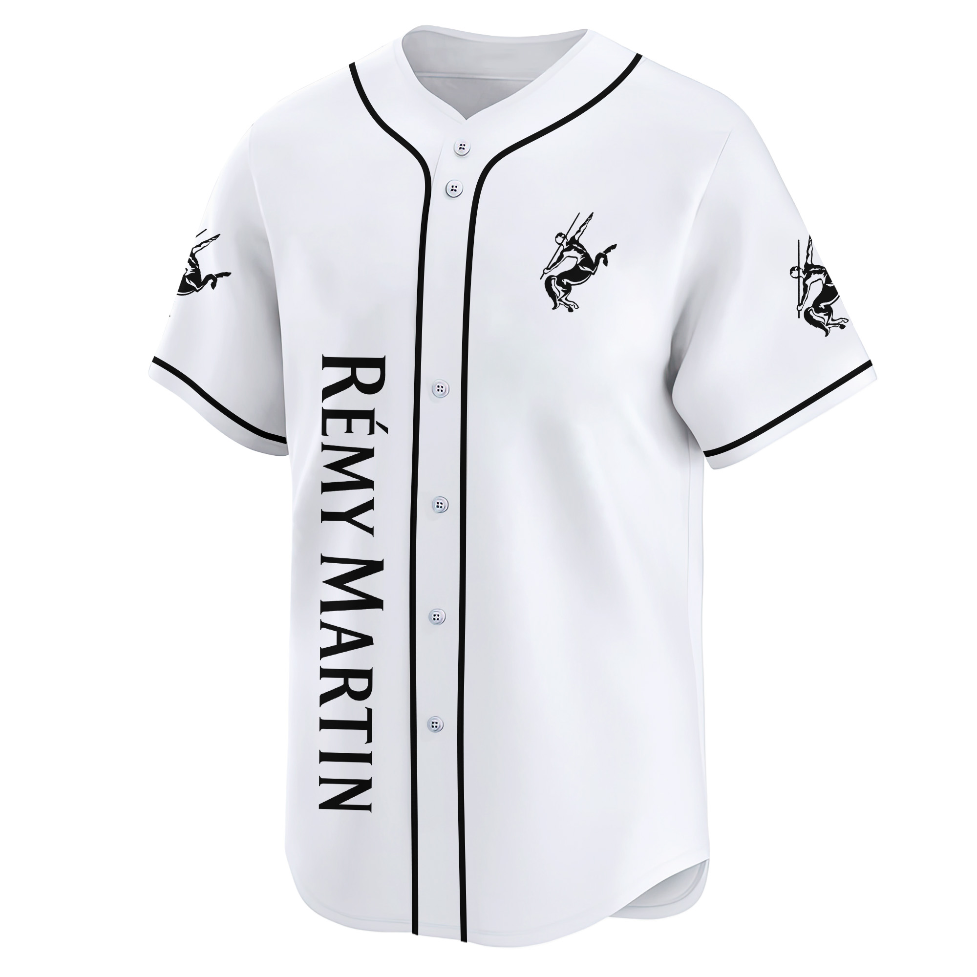 Personalized Remy Martin White Baseball Jersey