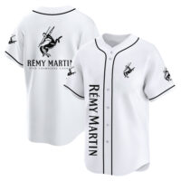 Personalized Remy Martin White Baseball Jersey