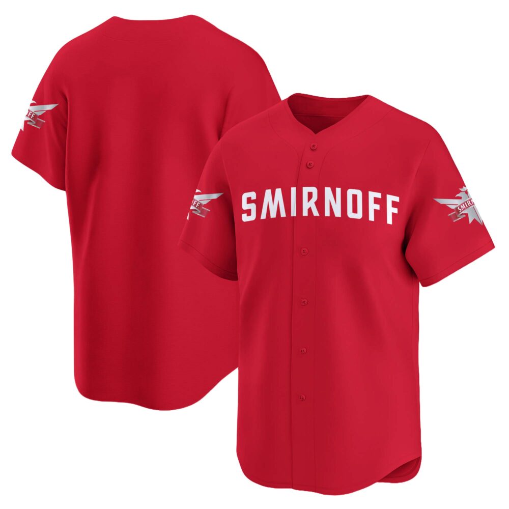 Personalized Smirnoff Baseball Jersey Personalized Smirnoff Baseball Jersey