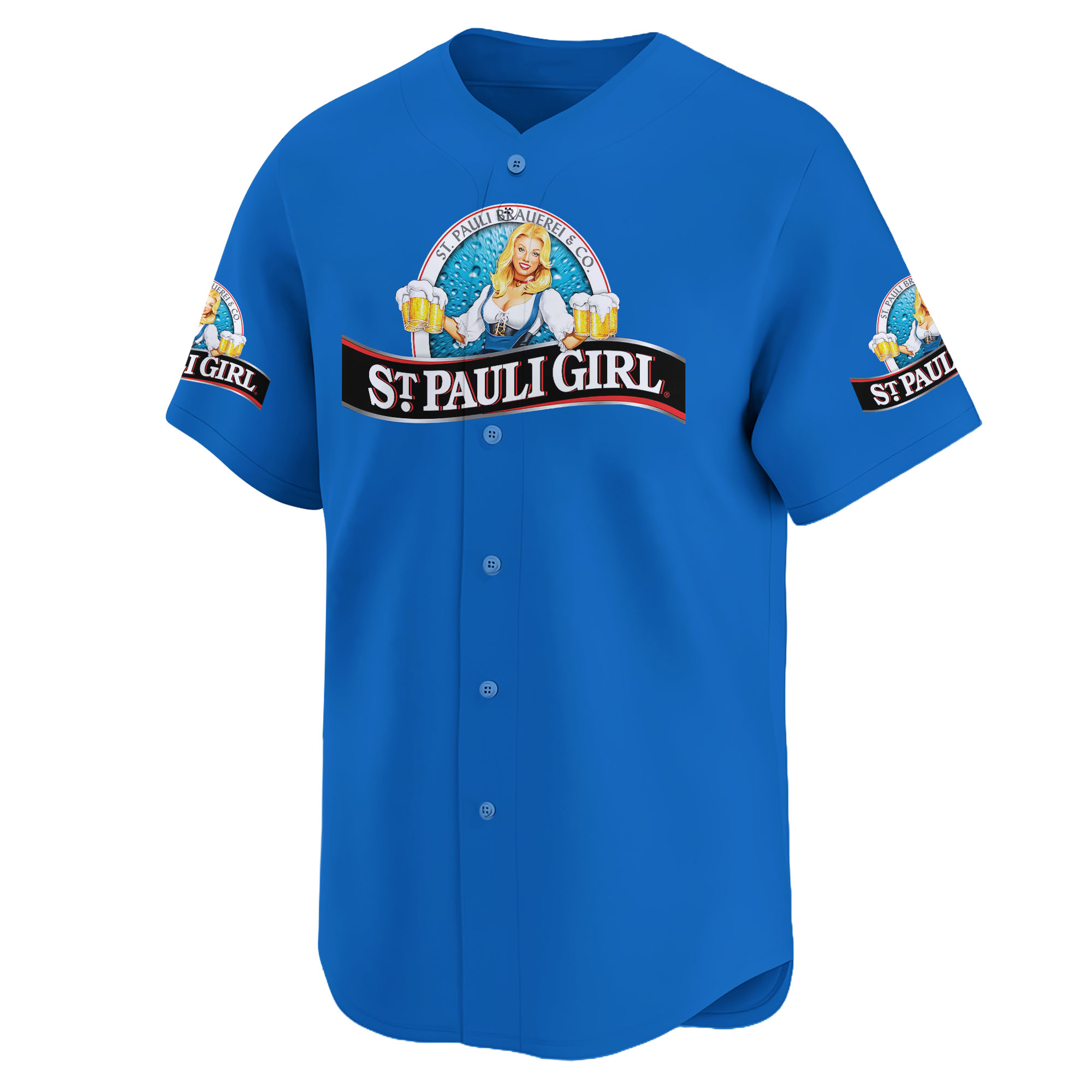 Personalized St Paulies Girl Baseball Jersey