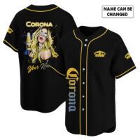 Personalized The Girl Like Corona Extra Baseball Jersey