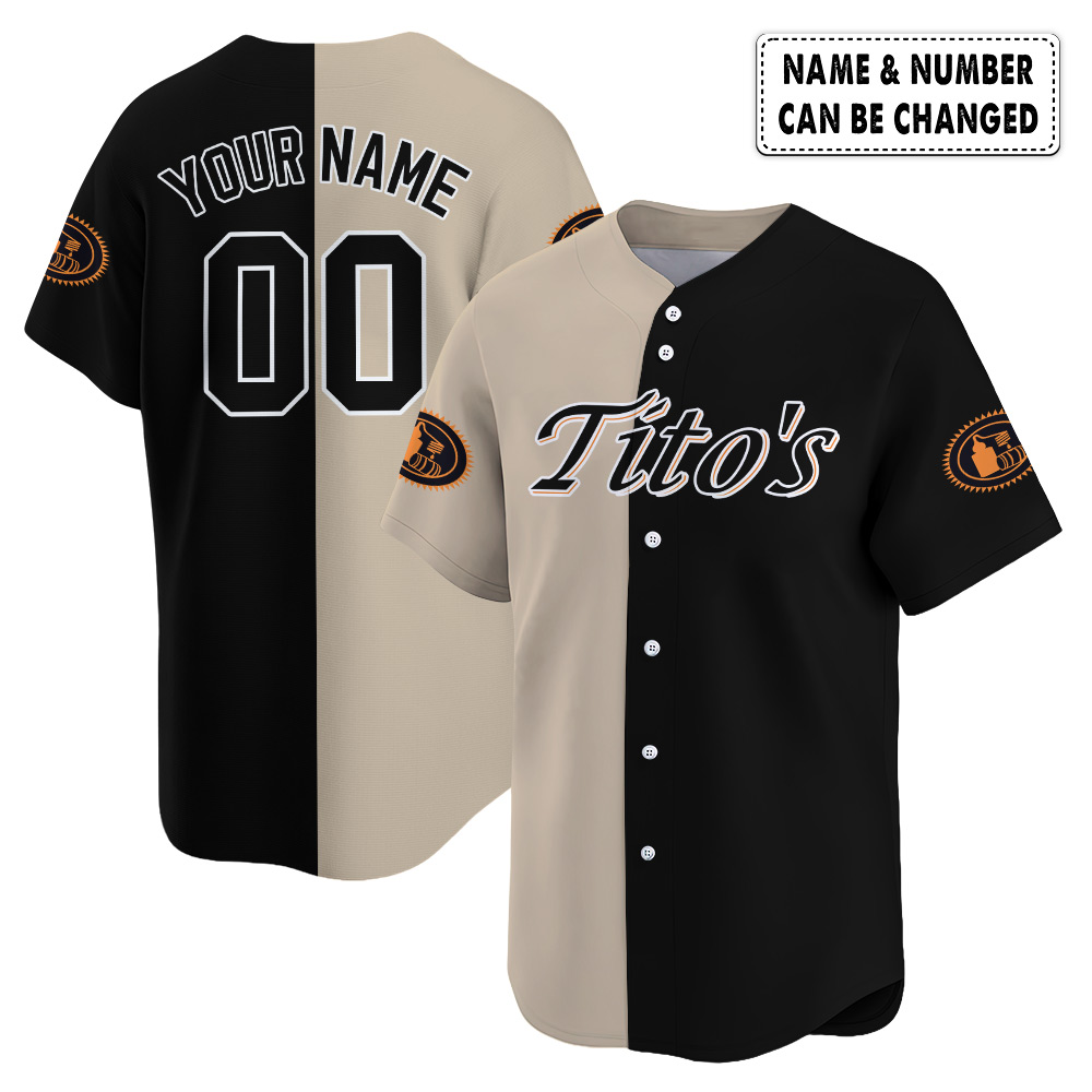 Personalized Tito’s Baseball Jersey